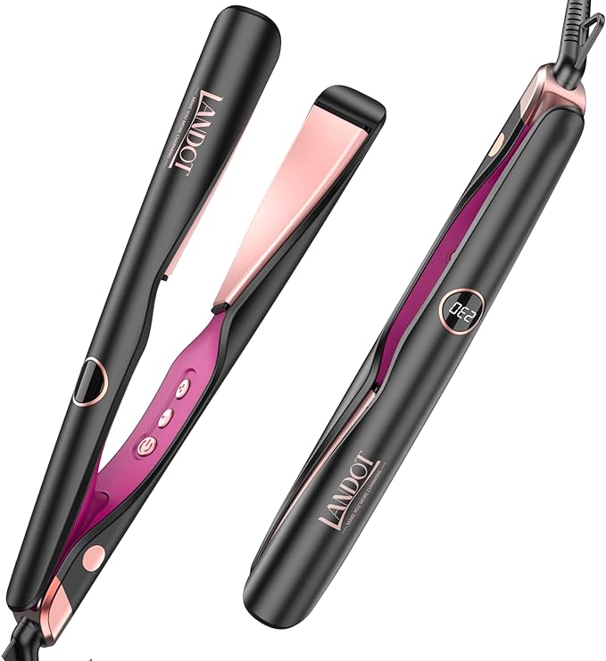 2 in 1 Hair Straightener & Curler